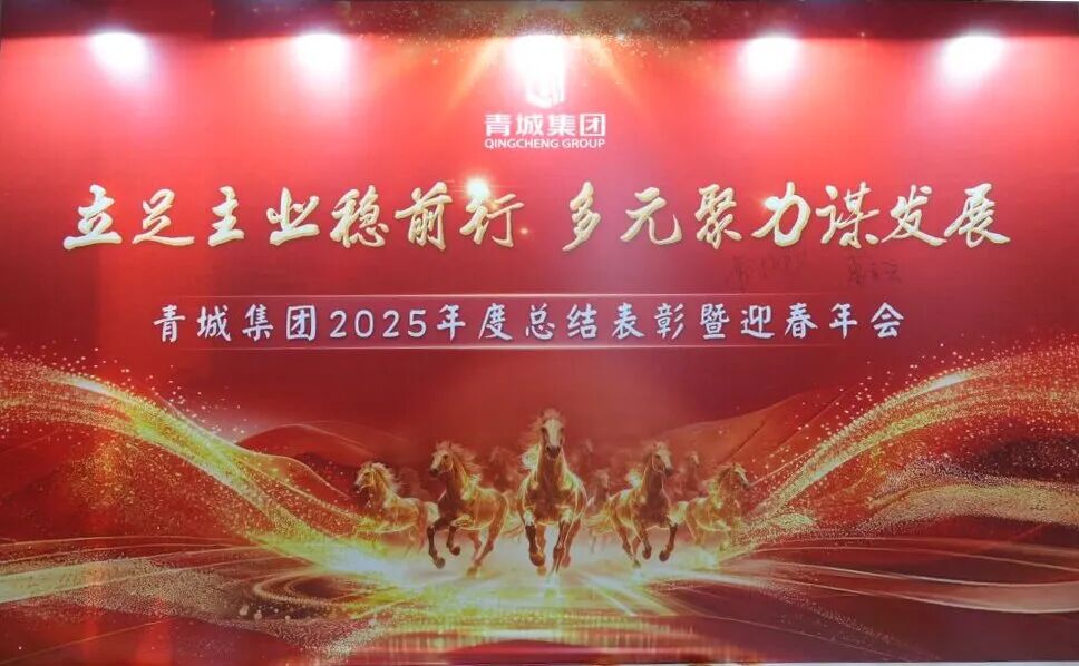 立足主业稳前行  多元聚力谋发展——青城集团2025年度总结表彰暨迎春年会隆重召开
